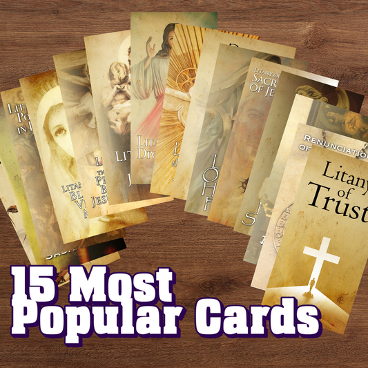 15 Most Popular Prayer Card Bundle - Special