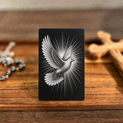 CLASSIC VERSION Holy Spirit Prayer of Saint Augustine- PREMIUM METAL
