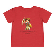 Saint Joan of Arc Toddler T-Shirt, Catholic Kids Tee, Courage & Faith Shirt