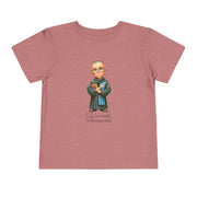 Saint Maximilian Kolbe Toddler Shirt, Catholic Tee for Kids, Faith-Based Gift