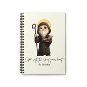 Saint Benedict Journal, Catholic Notebook, Faith-Inspired Writing Gift