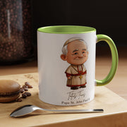 Cute Saint John Paul II Mug  Catholic Gift  Faith-Inspired Coffee Cup