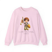 Soft Cute Saint Joan of Arc Adult Sweatshirt Catholic Gift  Faith Apparel in 13 Colors