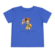 Saint Joan of Arc Toddler T-Shirt, Catholic Kids Tee, Courage & Faith Shirt