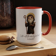 Cute Saint Benedict Mug  Catholic Gift  Faith-Inspired Coffee Cup