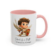 Cute Saint Michael the Archangel Mug  Catholic Gift  Faith-Inspired Coffee Cup