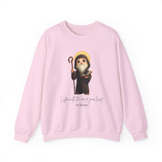 Saint Benedict Adult Sweatshirt, Catholic Gift, Faith Apparel in 13 Colors