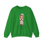 St. Teresa of Calcutta Adult Sweatshirt, Catholic Gift, Faith Apparel in 13 Colors