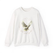 Veni Sancte Spiritus Holy Spirit Dove Sweatshirt | Religious Christian Design