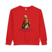 Saint Ignatius of Loyola Toddler Sweatshirt, Catholic Apparel for Kids