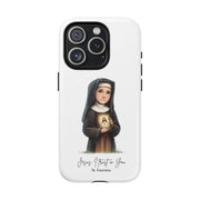 St Faustina Phone Case, Tough Magnetic Case, Spiritual Gift, Unique Smartphone Cover