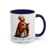 Cute Saint Ignatius of Loyola Mug  Catholic Gift  Faith-Inspired Coffee Cup