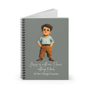 St. Pier Giorgio Frassati “Jesus Is With Me” Spiral Notebook