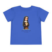 St. Faustina Toddler T-Shirt, Divine Mercy Catholic Kids Tee
