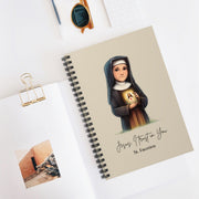 Saint Faustina Journal, Catholic Notebook, Faith-Inspired Writing Gift