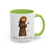 Saint Francis of Assisi Mug, Catholic Gift, Faith-Inspired Coffee Cup