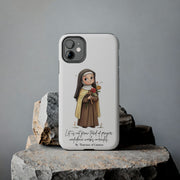 Samsung  St. Therese of Lisieux Tough Phone Case with Inspirational Quote