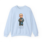 Saint Maximilian Kolbe Adult Sweatshirt, Catholic Gift, Faith Apparel in 13 Colors