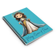 Queen of Peace Journal, Catholic Notebook, Faith-Inspired Writing Gift
