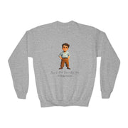Saint Pier Giorgio Frassati Kids Sweatshirt, Catholic Gift, Faith Apparel in 4 Colors