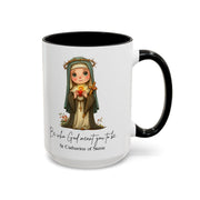 Cute Saint Catherine of Siena Mug  Catholic Gift  Faith-Inspired Coffee Cup