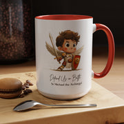 Cute Saint Michael the Archangel Mug  Catholic Gift  Faith-Inspired Coffee Cup