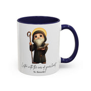 Cute Saint Benedict Mug  Catholic Gift  Faith-Inspired Coffee Cup