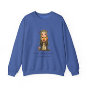 Classic Cute Saint Catherine of Siena Adult Sweatshirt  Catholic Gift  Faith Apparel in 13 Colors