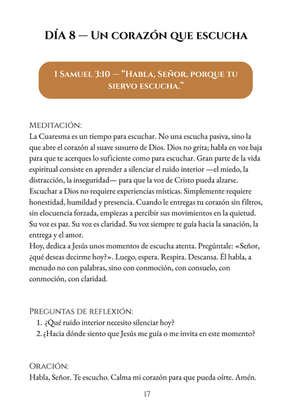 Return to Me: Lenten Prayer Guide: Spanish - WHOLESALE