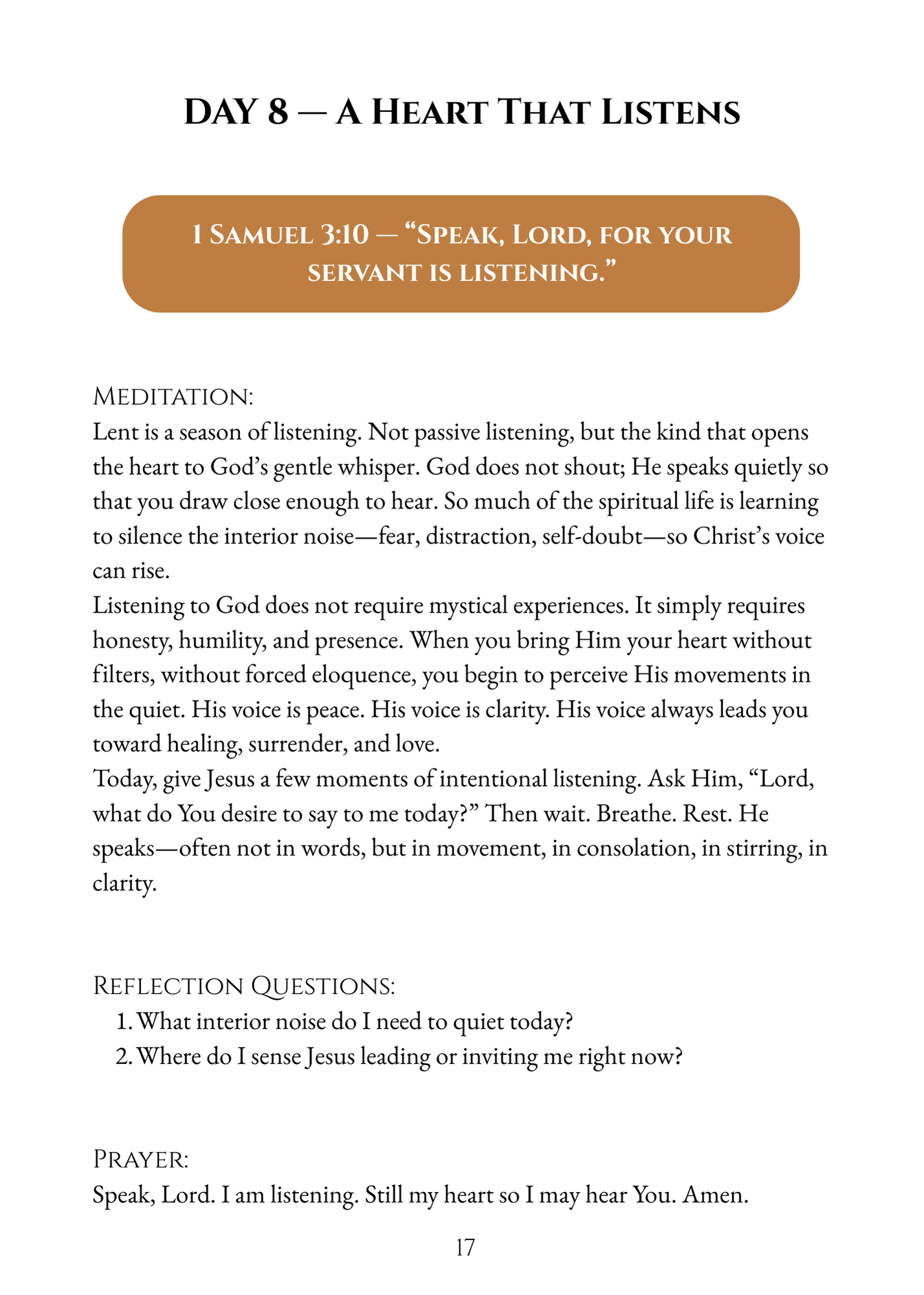 Return to Me: Lenten Prayer Guide: English- WHOLESALE