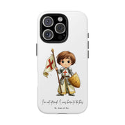 Samsung  St Joan of Arc Tough Phone Case with Inspirational Quote