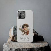 Samsung  St. Michael the Archangel Tough Phone Case with Inspirational Quote