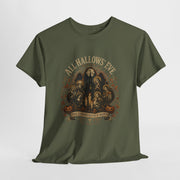 All Hallows' Eve Portrait Tee Vintage Gothic Halloween Shirt All Souls Day Gift for Her Apparel