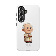 Pope St. John Paul II Tough Phone Case with Inspirational Quote