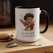 Cute Saint Michael the Archangel Mug  Catholic Gift  Faith-Inspired Coffee Cup