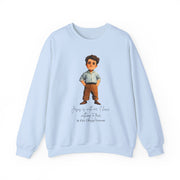 Soft Cute Saint Pier Giorgio Frassati Adult Sweatshirt  Catholic Gift  Faith Apparel in 13 Colors