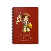 Saint Joan of Arc Journal, Catholic Notebook, Faith-Inspired Writing Gift