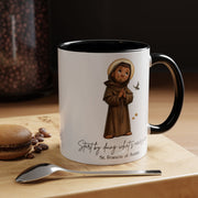 Saint Francis of Assisi Mug, Catholic Gift, Faith-Inspired Coffee Cup
