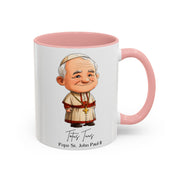 Cute Saint John Paul II Mug  Catholic Gift  Faith-Inspired Coffee Cup