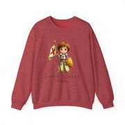 Soft Cute Saint Joan of Arc Adult Sweatshirt Catholic Gift  Faith Apparel in 13 Colors