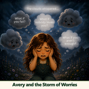 Avery and the Storm of Worries — interior page preview