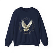 Veni Sancte Spiritus Holy Spirit Dove Sweatshirt | Religious Christian Design