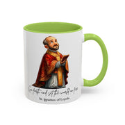 Cute Saint Ignatius of Loyola Mug  Catholic Gift  Faith-Inspired Coffee Cup
