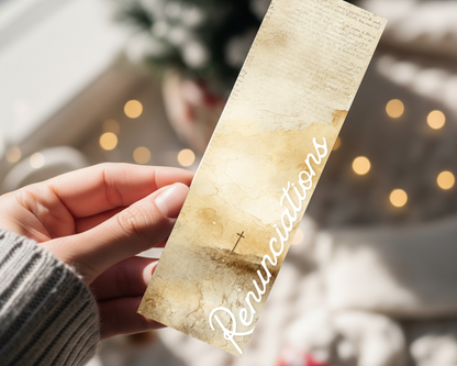 Renunciation of Spirits Bookmarks