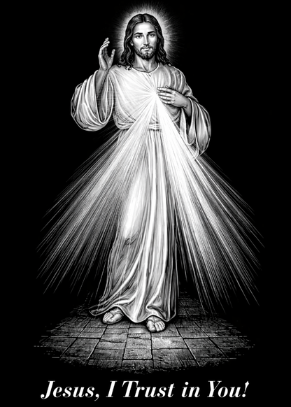 CLASSIC VERSION Divine Mercy- PREMIUM METAL