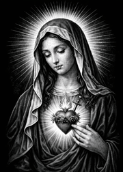 CLASSIC VERSION Consecration to the Blessed Virgin Mary — Premium Metal Holy Card