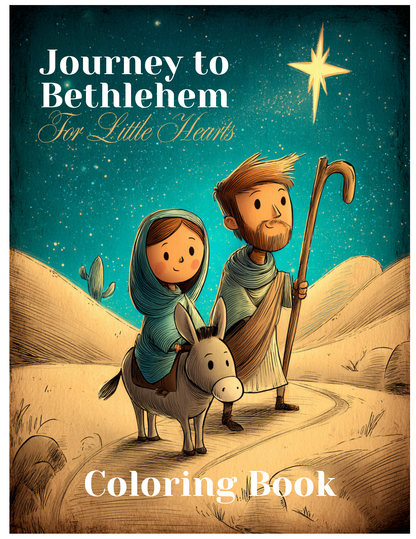 Advent Coloring Book - Compliment to Journey to Bethlehem book