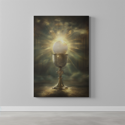 Spiritual Communion Matte Canvas Wall Art