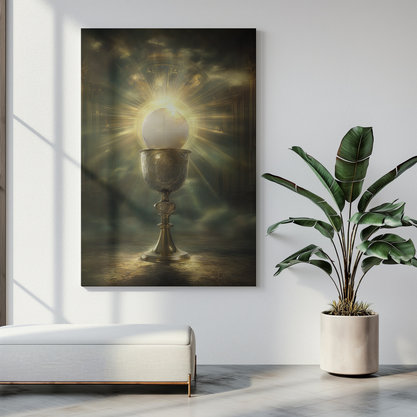 Spiritual Communion Matte Canvas Wall Art