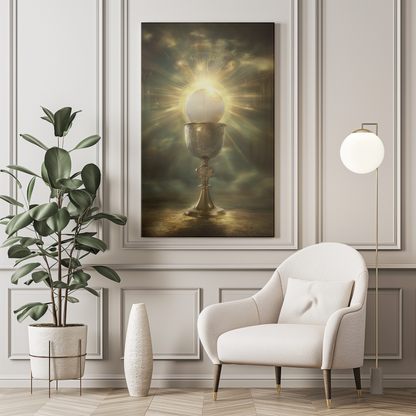Spiritual Communion Matte Canvas Wall Art